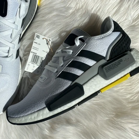 ☀️ADIDAS NMD_G1 Men’s 9+10 white black - Picture 3 of 15